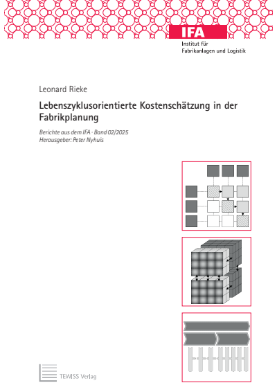 Cover des Buchs: Lebenszyklusorientierte Kostenschätzung in der Fabrikplanung