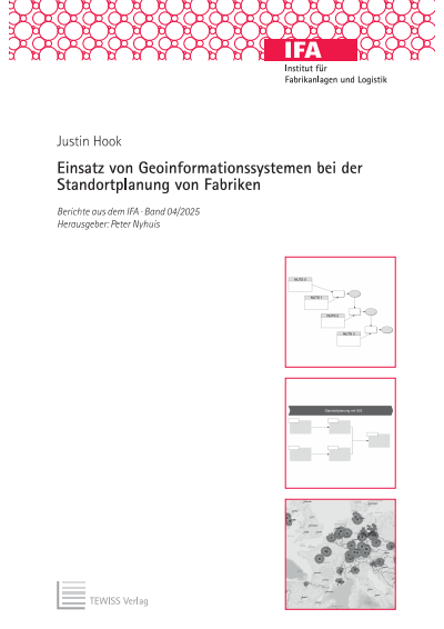Cover des Buchs: Einsatz von Geoinformationssystemen bei der Standortplanung von Fabriken