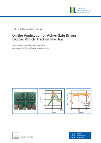 Cover des Buchs: On the Application of Active Gate Drivers in Electric Vehicle Traction Inverters