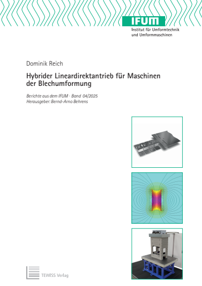 Cover des Buchs: Hybrider Lineardirektantrieb für Maschinen der Blechumformung