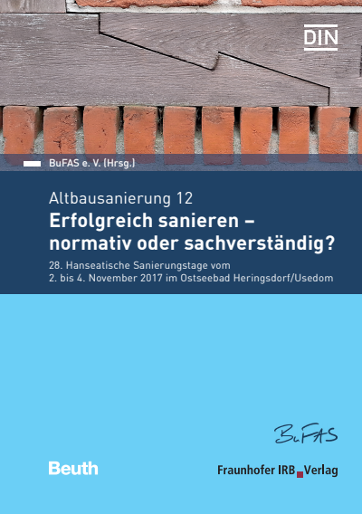 Cover des Buchs: Altbausanierung 12. Erfolgreich sanieren - normativ oder sachverständig?.