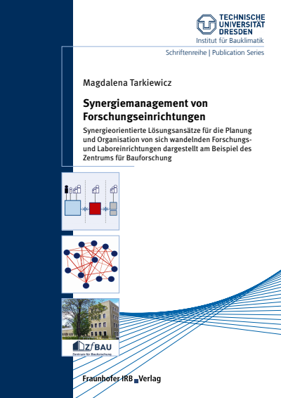 Cover des Buchs: Synergiemanagement von Forschungseinrichtungen.