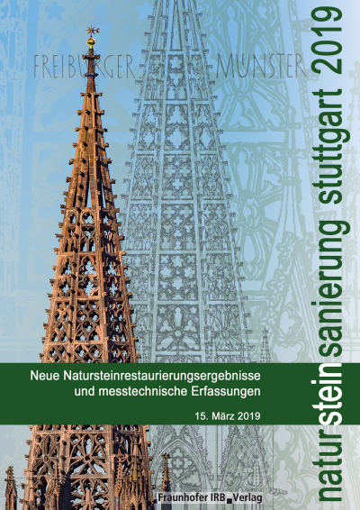 Cover des Buchs: Natursteinsanierung Stuttgart 2019.