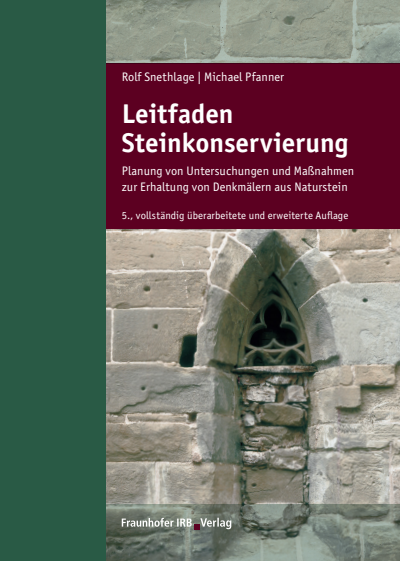 Cover of book: Leitfaden Steinkonservierung