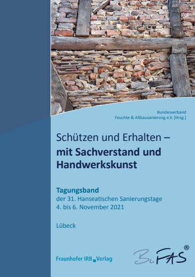 Cover des Buchs: Schützen und Erhalten - mit Sachverstand und Handwerkskunst.