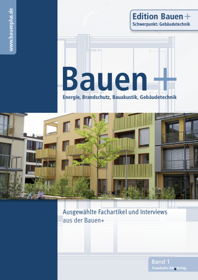 Cover des Buchs: Bauen+ Schwerpunkt: Gebäudetechnik.