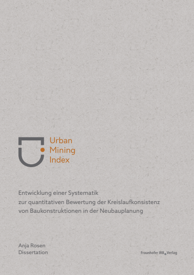 Cover of book: Urban Mining Index