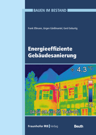 Cover of book: Energieeffiziente Gebäudesanierung.