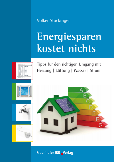 Cover of book: Energiesparen kostet nichts.