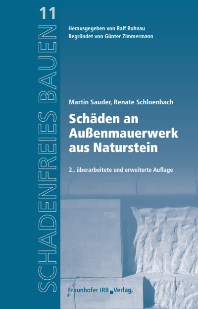 Cover of book: Schäden an Außenmauerwerk aus Naturstein.