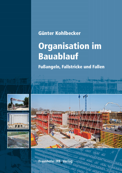 Cover des Buchs: Organisation im Bauablauf.