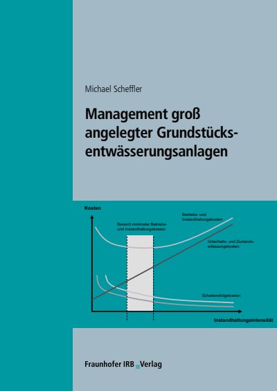 Cover des Buchs: Management groß angelegter Grundstücksentwässerungsanlagen.