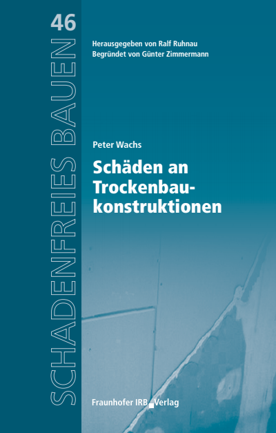 Cover des Buchs: Schäden an Trockenbaukonstruktionen.