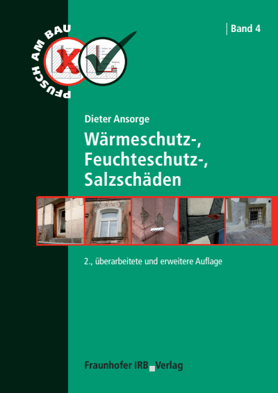 Cover of book: Wärmeschutz-, Feuchteschutz-, Salzschäden.
