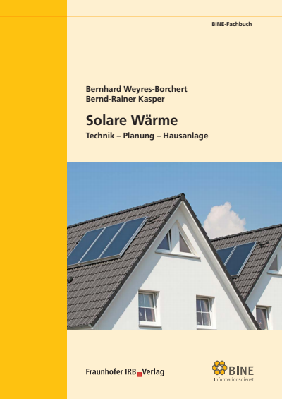 Cover of book: Solare Wärme.