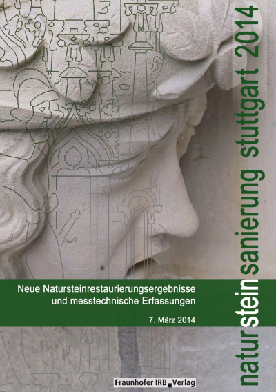 Cover des Buchs: Natursteinsanierung Stuttgart 2014.