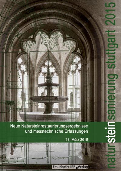 Cover des Buchs: Natursteinsanierung Stuttgart 2015.