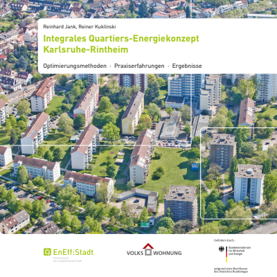 Cover des Buchs: Integrales Quartiers-Energiekonzept.