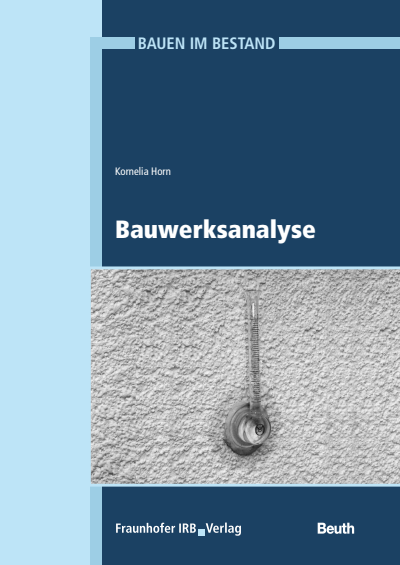 Cover of book: Bauwerksanalyse.