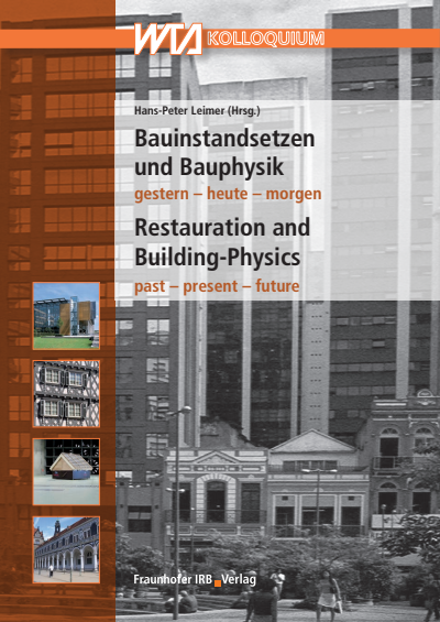 Cover des Buchs: Bauinstandsetzen und Bauphysik.