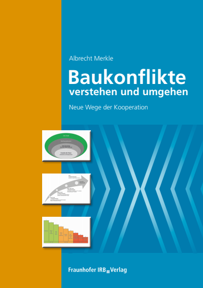 Cover of book: Baukonflikte verstehen und umgehen.