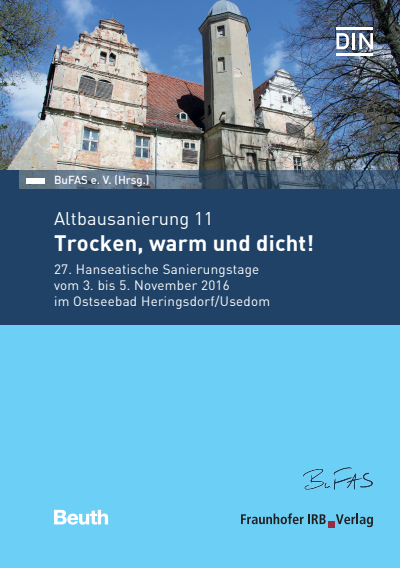 Cover des Buchs: Altbausanierung 11. Trocken, warm und dicht!.