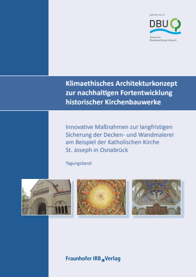 Cover of book: Klimaethisches Architekturkonzept zur nachhaltigen Fortentwicklung historischer Kirchenbauwerke.