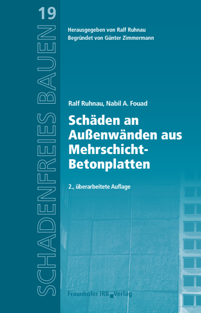 Cover of book: Schäden an Außenwänden aus Mehrschicht-Betonplatten.