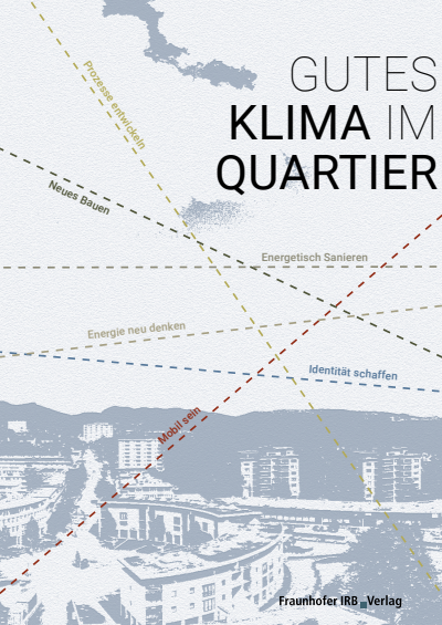 Cover of book: Gutes Klima im Quartier.