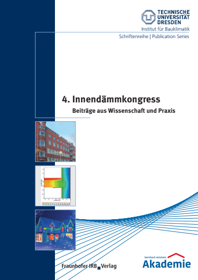 Cover des Buchs: 4. Innendämmkongress.