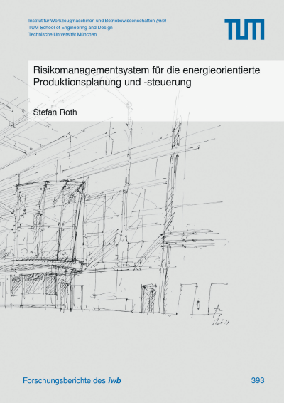 Cover of book: Risikomanagementsystem für die energieorientierte Produktionsplanung und -steuerung