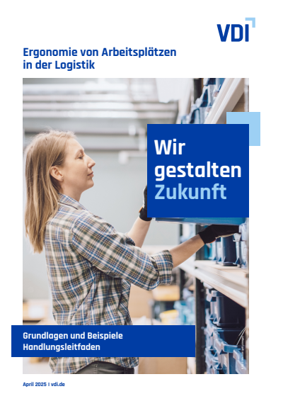 Cover of book: Ergonomie von Arbeitsplätzen in der Logistik