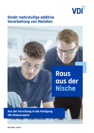 Cover des Buchs: Direkt mehrstufige additive Verarbeitung von Metallen