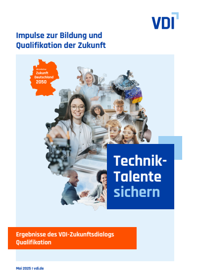 Cover of book: Technik-Talente sichern