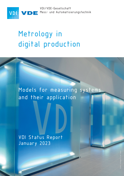 Cover of book: Metrology in digital production