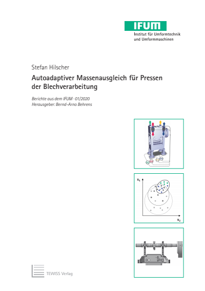 Cover of book: Autoadaptiver Massenausgleich für Pressen der Blechverarbeitung