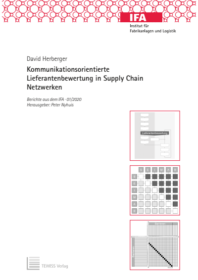 Cover des Buchs: Kommunikationsorientierte Lieferantenbewertung in Supply Chain Netzwerken