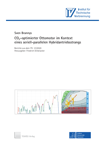 Cover des Buchs: CO2-optimierter Ottomotor im Kontext eines seriell-parallelen Hybridantriebsstrangs