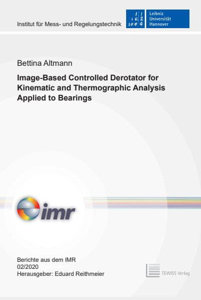 Cover of book: Image-Based Controlled Derotator for Kinematic and Thermographic Analysis Applied to Bearings