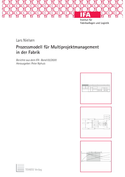 Cover des Buchs: Prozessmodell für Multiprojektmanagement in der Fabrik