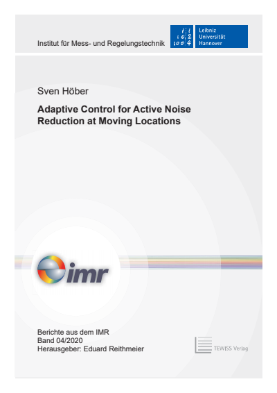 Cover of book: Adaptive Control for Active Noise Reduction at Moving Locations