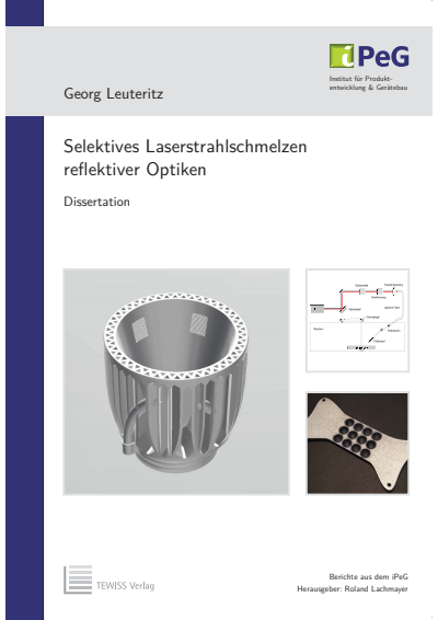 Cover of book: Selektives Laserstrahlschmelzen reflektiver Optiken