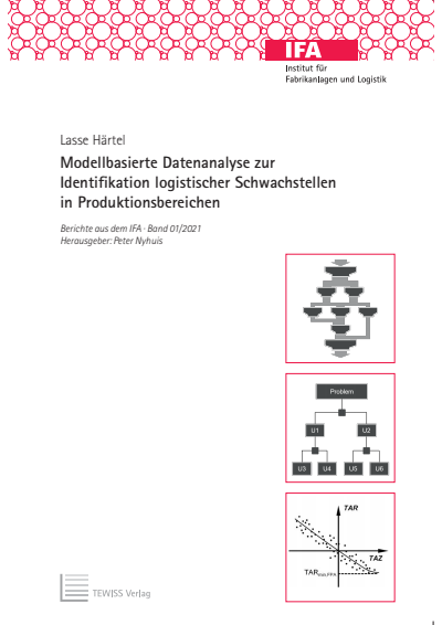 Cover des Buchs: Modellbasierte Datenanalyse zur Identifikation logistischer Schwachstellen in Produktionsbereichen