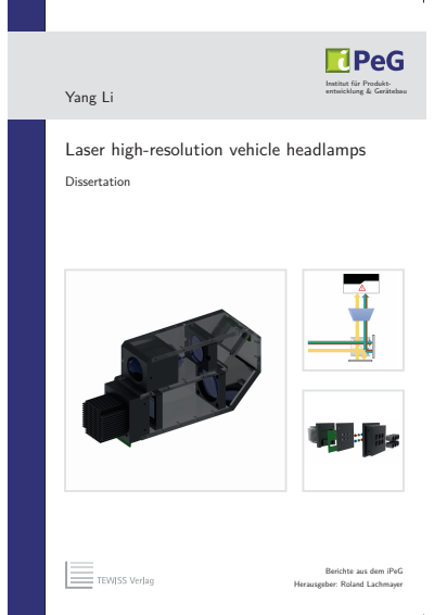 Cover of book: Laser high-resolution vehicle headlamps