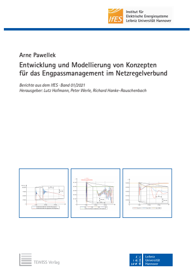 Cover des Buchs: Entwicklung und Modellierung von Konzepten für das Engpassmanagement im Netzregelverbund