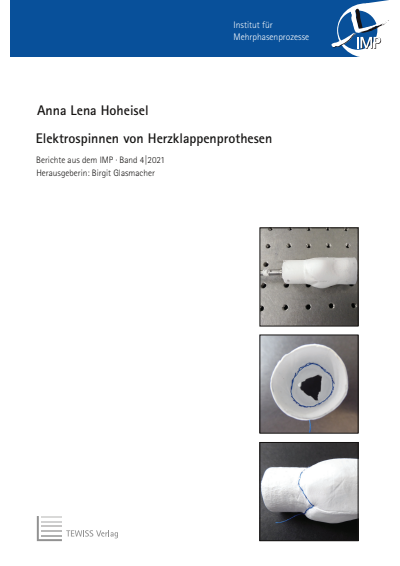 Cover des Buchs: Elektrospinnen von Herzklappenprothesen