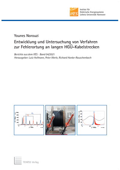 Cover des Buchs: Entwicklung und Untersuchung von Verfahren zur Fehlerortung an langen HGÜ-Kabelstrecken