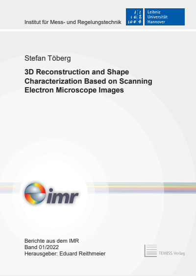 Cover of book: 3D Reconstruction and Shape Characterization Based on Scanning Electron Microscope Images