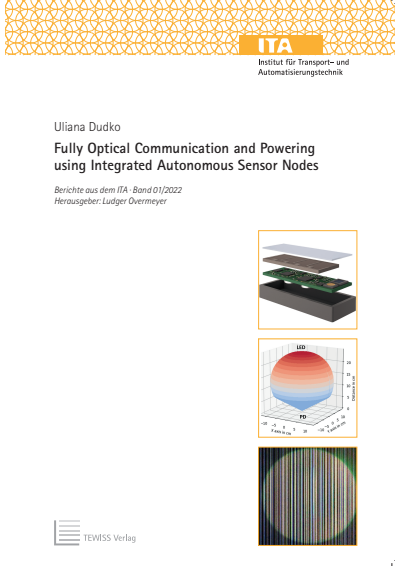 Cover des Buchs: Fully Optical Communication and Powering using Integrated Autonomous Sensor Nodes