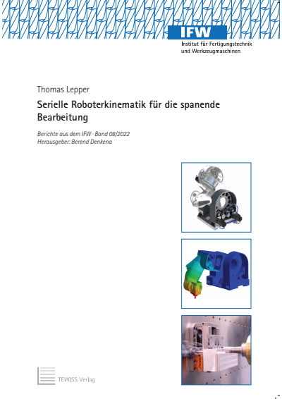 Cover des Buchs: Serielle Roboterkinematik für die spanende Bearbeitung